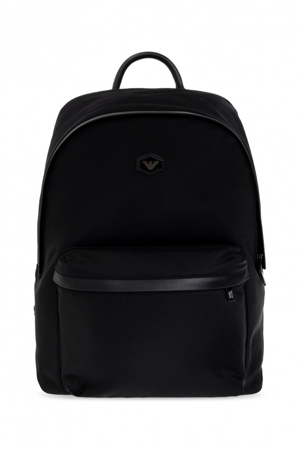 Mens armani backpack on sale